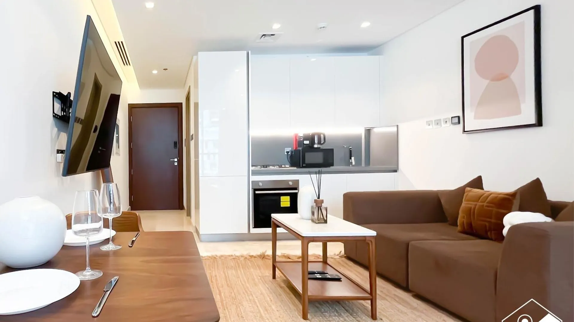 Appartamento Streling Studio With Balcony & City Views Dubai Emirati Arabi Uniti